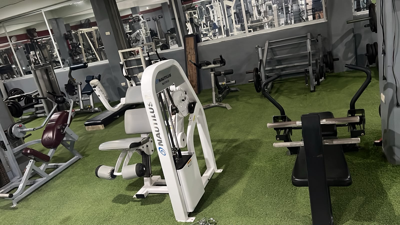 Área de entrenamiento de abdomen